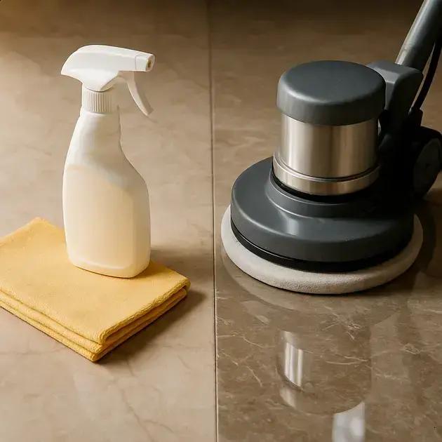 Diferenças entre selagem e polimento de pisos de pedra natural e quando aplicar cada técnica